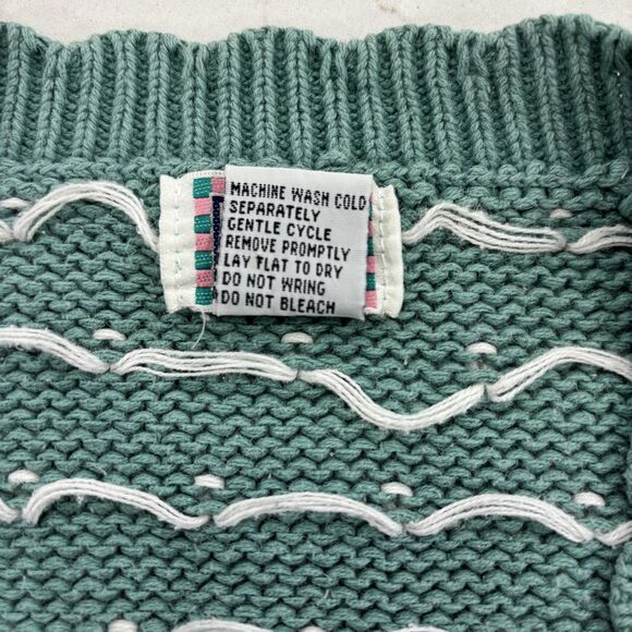 Vintage 62 East Womens Floral Cottagecore Sweater Size M Grandmacore Feminine - Picture 9 of 14